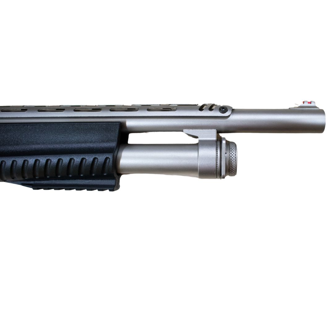 Hatsan Optima MP-TS Tactical Pompa Marine Chromed Calcio Telescopico 18″ 12/76